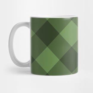 Green Plaid Mug